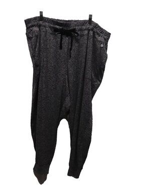 Livi size 26/28 joggers, heather grey polyester/spandex